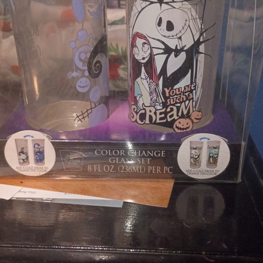 Nightmare Before Christmas Cups. New Never Used